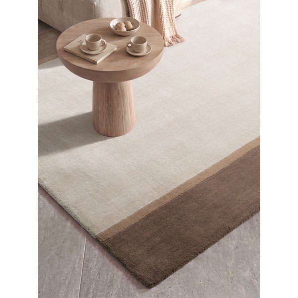 Tappeto marrone/color crema in lana 160x230 cm Rowan – Villeroy&Boch-image-2