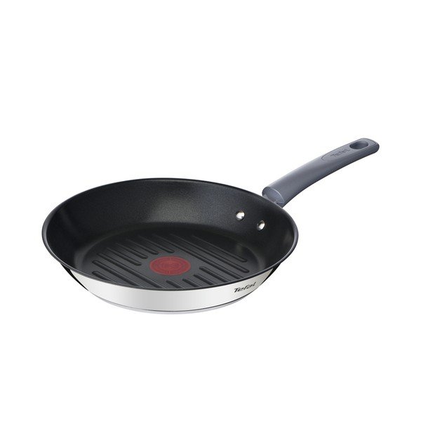 Padella per grigliare in acciaio inox con superficie antiaderente ø 26 cm Daily Cook G7314055 – Tefal