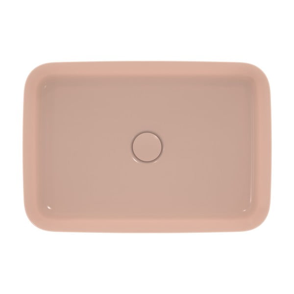 Lavabo in ceramica rosa chiaro 55x38 cm Ipalyss - Ideal Standard-image-2