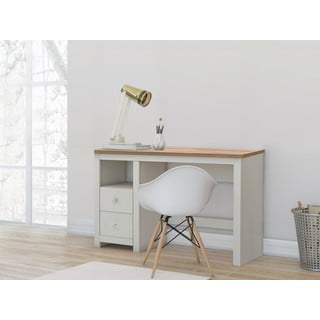 Scrivania con piano effetto rovere 50x120 cm Emerald - Støraa