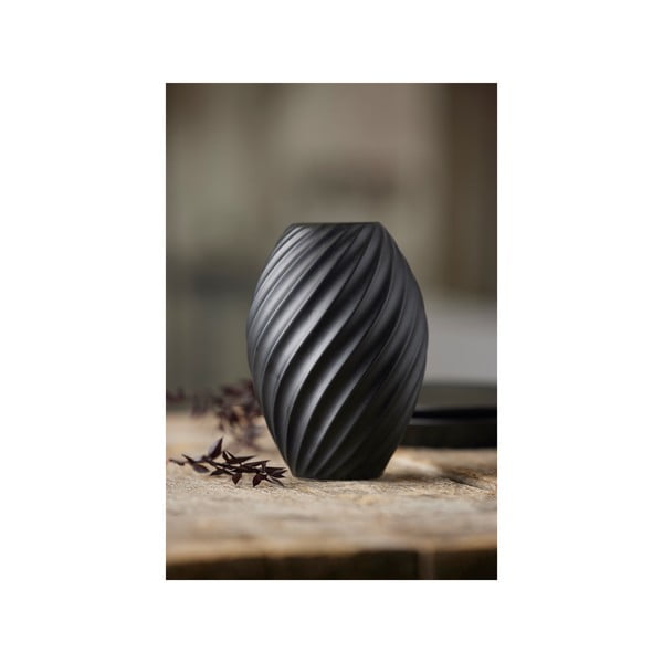 Vaso in porcellana nera River - Morsø-image-3