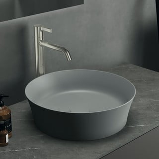 Lavabo rotondo in ceramica grigio chiaro ø 40 cm Ipalyss - Ideal Standard