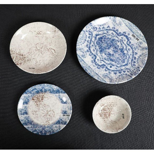 Set da pranzo 24 pezzi Mandala - Güral Porselen-image-1