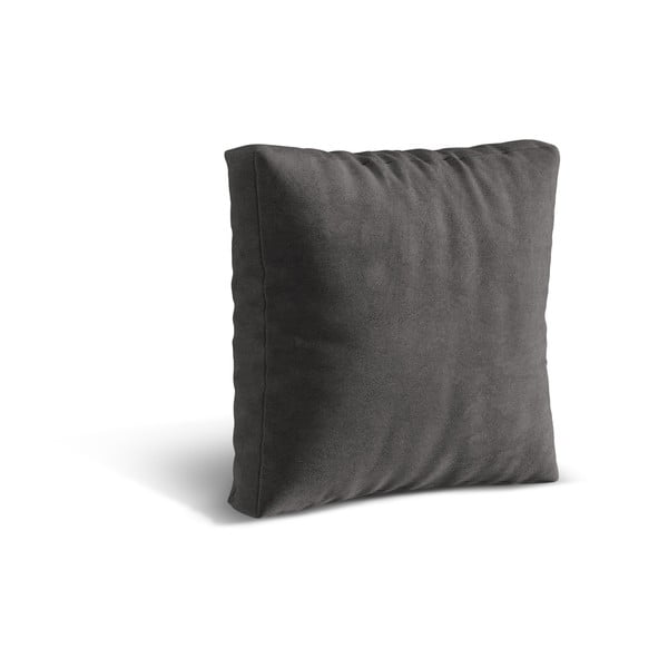 Cuscino per divano componibile grigio con rivestimento in velluto Martina – Micadoni -image-1