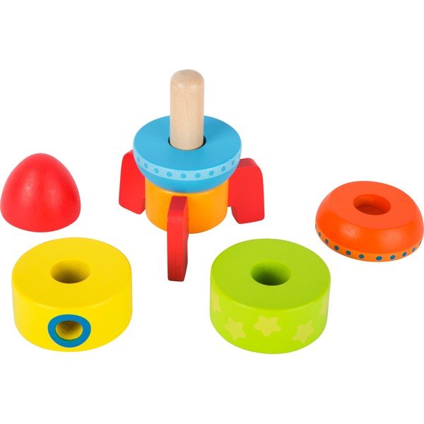 Gioco pieghevole in legno per bambini Rocket - Legler-image-3