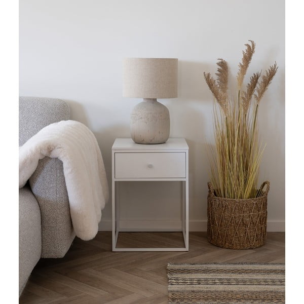 Comodino bianco Vita – House Nordic-image-1