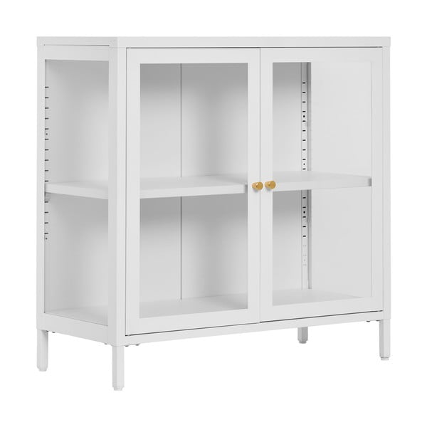 Vetrina in metallo bianco 80x80 cm Dalby - House Nordic-image-1
