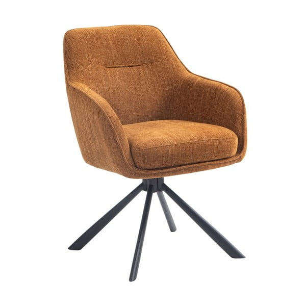 Set di sedie da pranzo arancione in imbottito 2 pz Avola – Unique Furniture