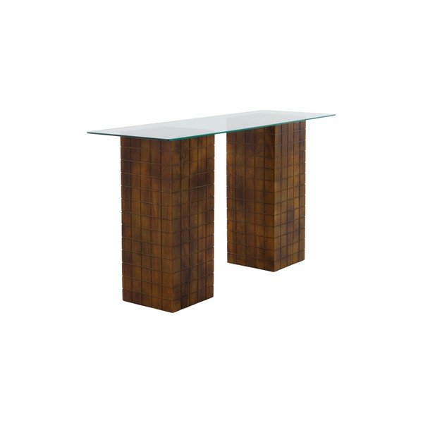 Scrivania in mango massiccio 48x140 cm Damen – Jotex