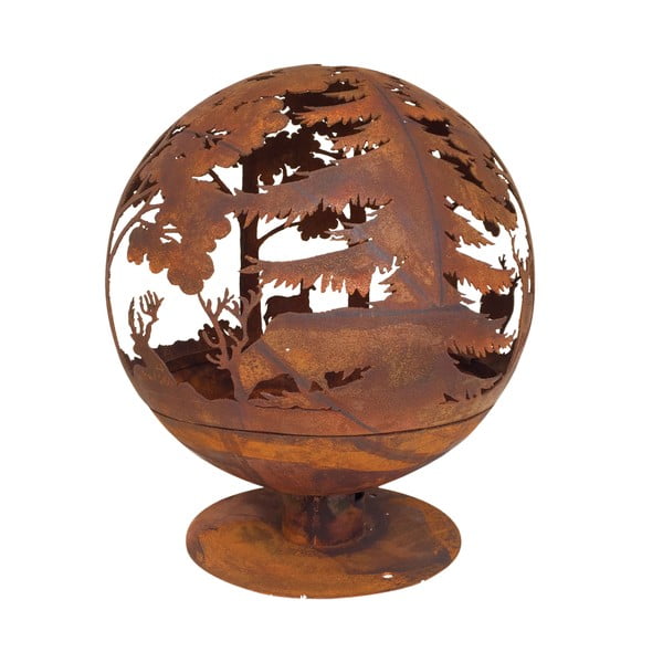 Caminetto in acciaio Forest - Esschert Design-image-2