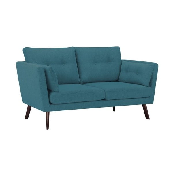 Divano turchese a 3 posti Elena - Mazzini Sofas