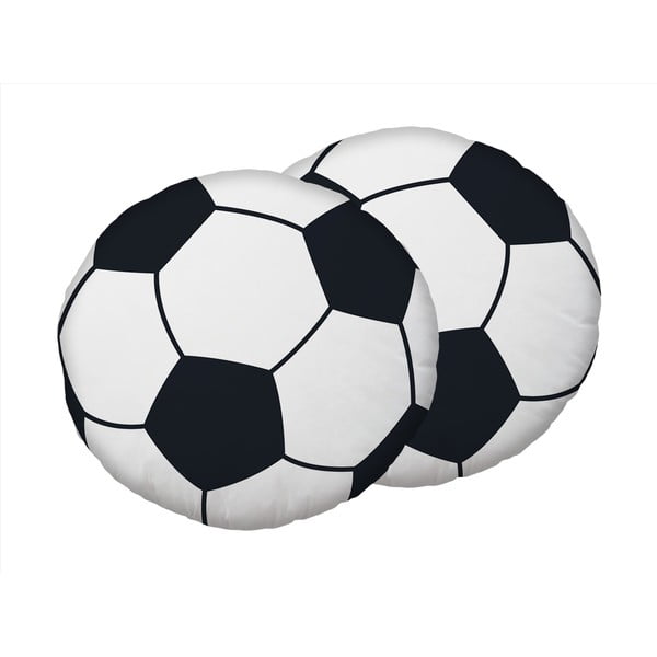 Cuscino per bambini in vello 21x32 cm Football – Jerry Fabrics