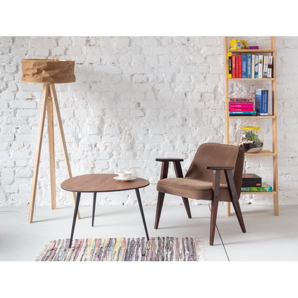 Tavolino con gambe nere , 67 x 62 cm Pawi Pick - Ragaba-image-1