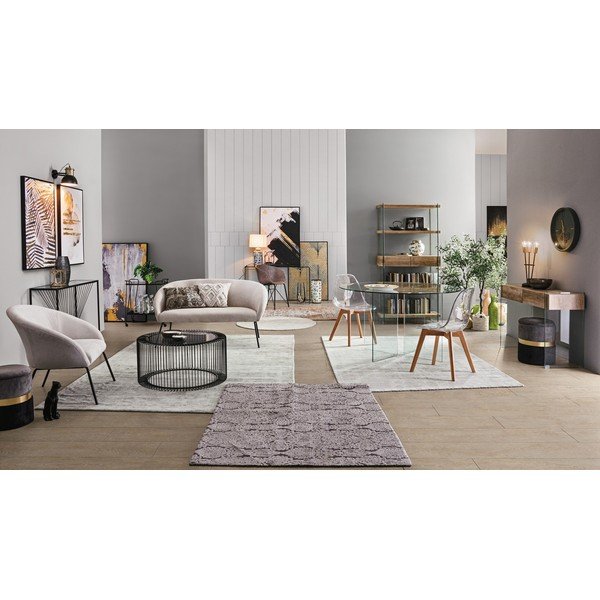 Tavolo da pranzo rotondo in vetro ø 130 cm Iride – Bizzotto-image-3