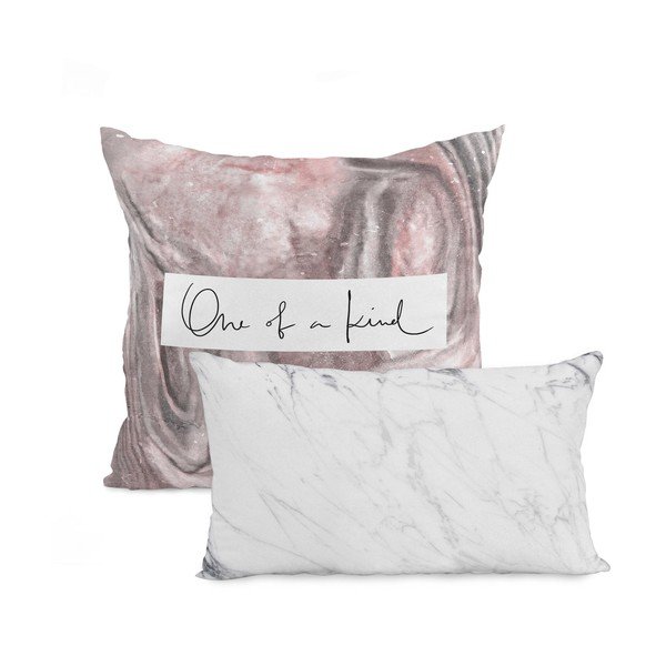 Set di 2 federe in cotone Terrene - Blanc