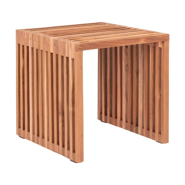 Tavolino in legno di teak 40x40 cm Pego - House Nordic