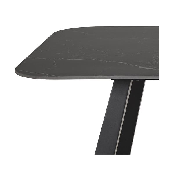 Tavolo da pranzo con piano in ceramica 90x180 cm Antalya – Actona-image-4