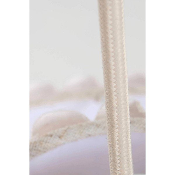 Lampadario beige in lino ø 60 cm Alina – Jotex-image-3