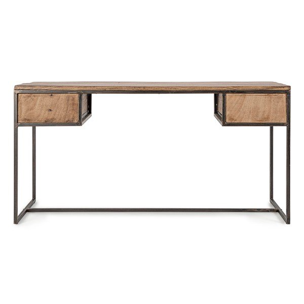 Scrivania con piano in acacia 60x150 cm Elmer – Bizzotto-image-2