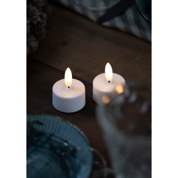 Candele LED in set da 2 (altezza 2 cm) Sille Rechargeable - Sirius-image-2