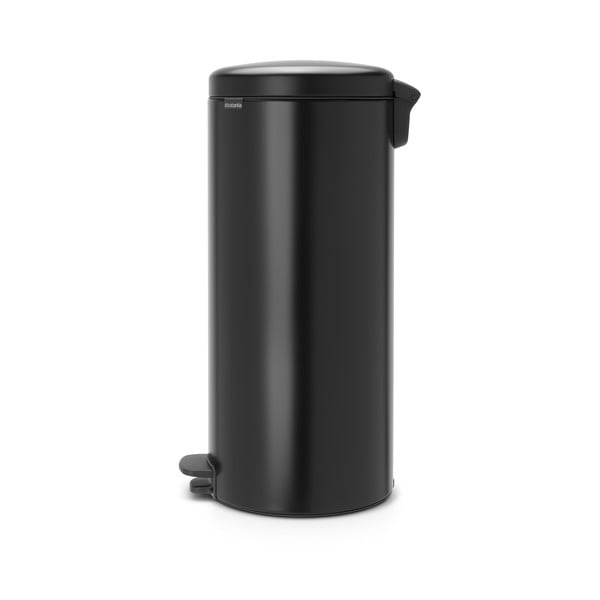 Bidone in acciaio nero opaco 30 l NewIcon - Brabantia