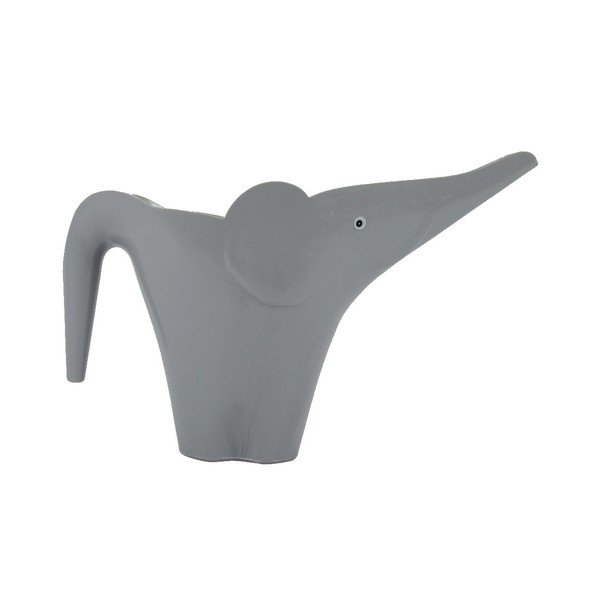 Teiera in plastica grigia Elephant - Esschert Design-image-1