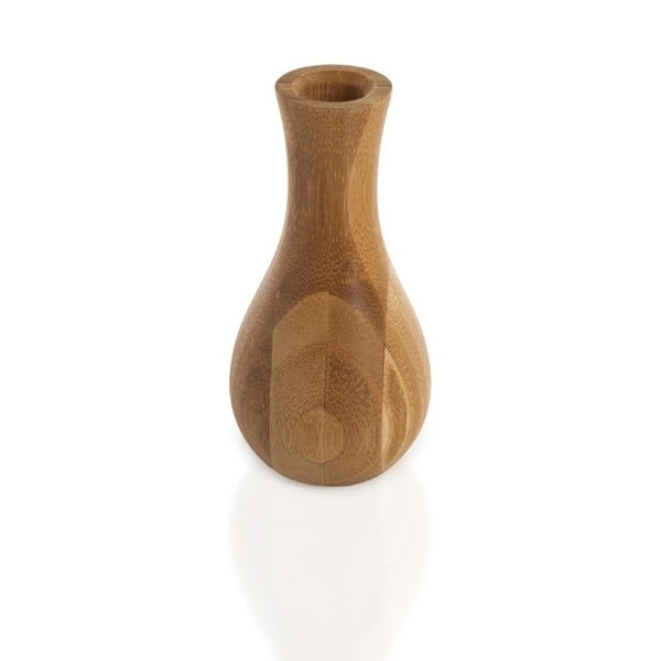 Vaso di legno marrone Lotus - Bambum