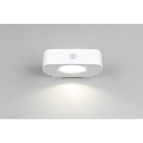 Illuminazione esterna LED con alimentazione a pannelli solari con sensore di movimento da parete (altezza totale 6 cm) Bilbao – Trio-image-1