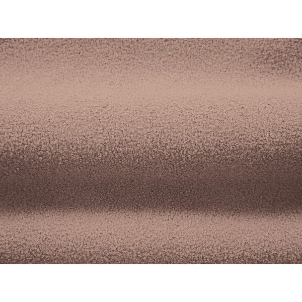 Poltrona rosa chiaro in tessuto bouclé Chuck - Micadoni Home-image-4