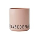 Tazza per bambini rosa Eat & Learn - Design Letters