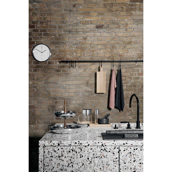 Asciugamano in maglia grigio-blu Wipe, 55 x 32 cm - Blomus-image-2