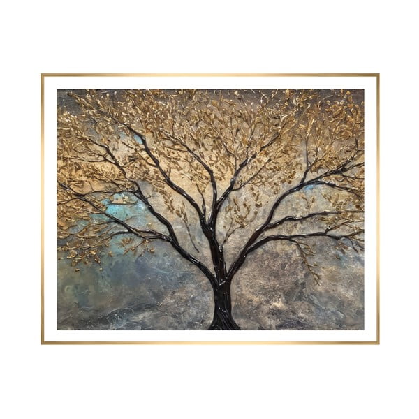 Quadro 40x50 cm Golden Tree  