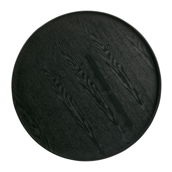 Vassoio nero Mesa, Ø 60 cm - WOOOD-image-2