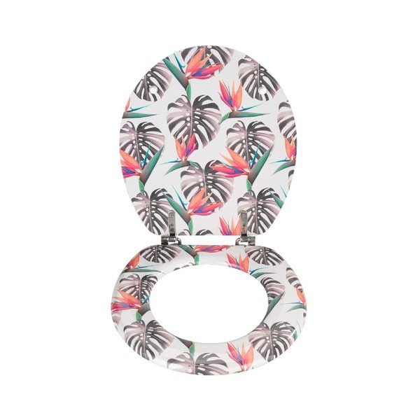 Sedile per wc a fantasia Prima , 41 x 37 cm Tropical - Wenko-image-3
