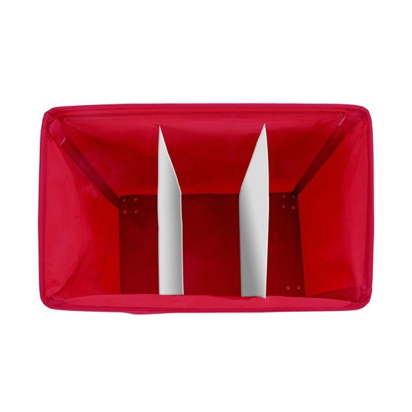 Cesto triplo rosso per biancheria , 117,6 l Trivo - Wenko-image-2