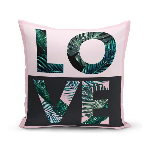 Federa grafica Love, 45 x 45 cm - Minimalist Cushion Covers