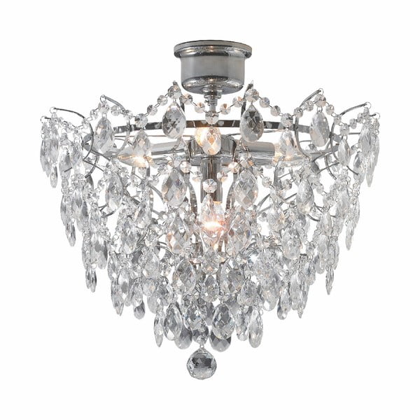Lampada da soffitto in argento Luxy, ø 48 cm Rosendal - Markslöjd