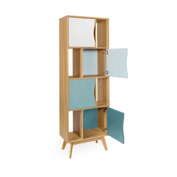 Libreria turchese 65x191 cm Avon - Woodman-image-4