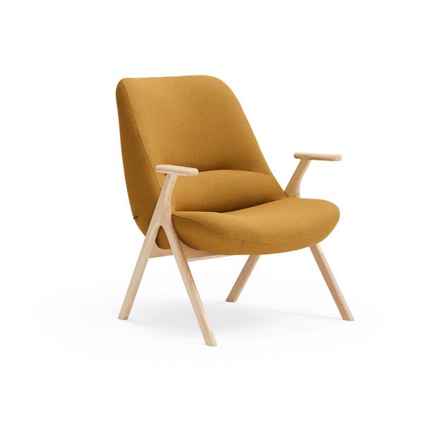 Sedia in colore senape Dins - Teulat