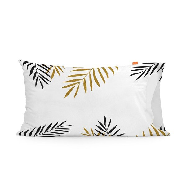 Federe in cotone in set da 2 50x75 cm Foliage - Blanc