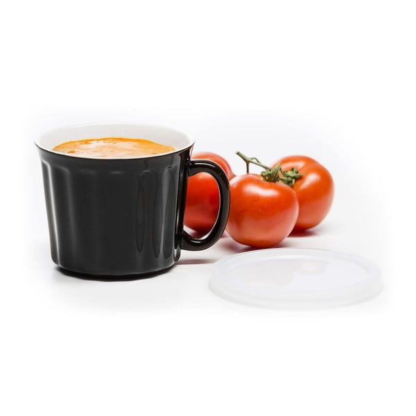 Černý hrnek na polévku Sagaform, 500 ml-image-2