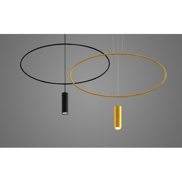 Lampadario nero in metallo HOLAR – Thoro-image-1