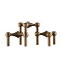 Portacandele in set in metallo 3 pz Nagel – STOFF Nagel