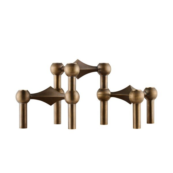 Portacandele in set in metallo 3 pz Nagel – STOFF Nagel