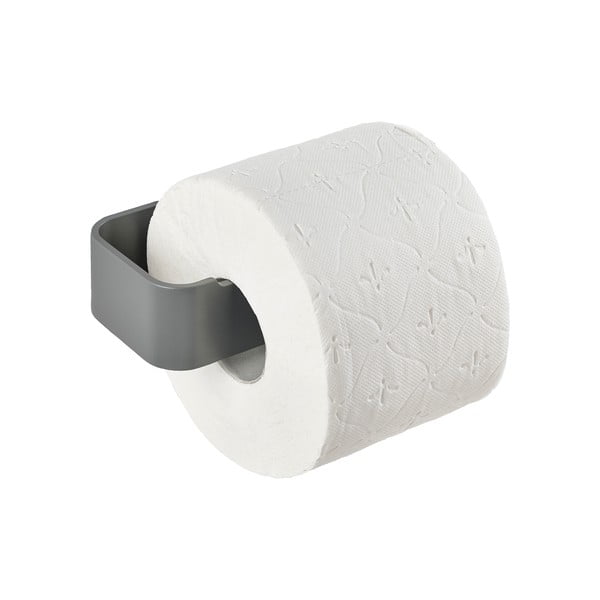 Porta carta igienica da parete grigio in metallo Ume – Zone