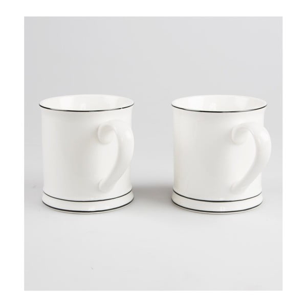 Set di 2 tazze in ceramica Mr & Mrs - Sass & Belle-image-1