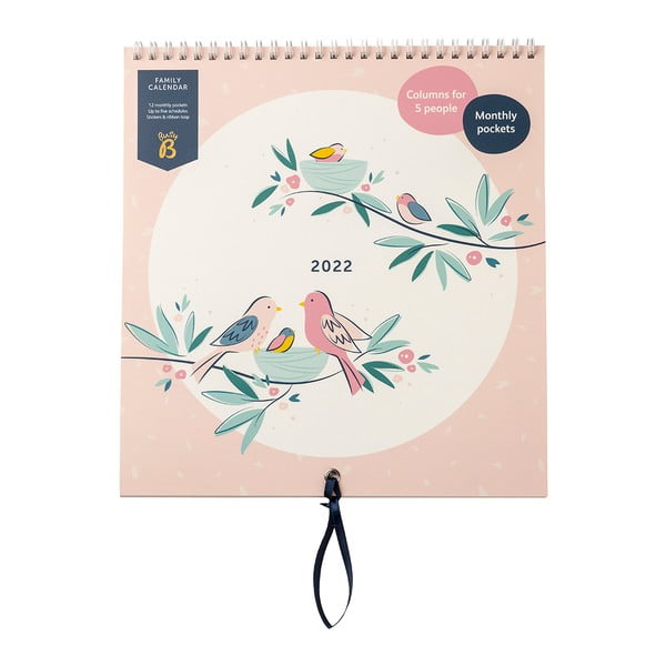 Calendario di pianificazione appeso Uccelli - Busy B
