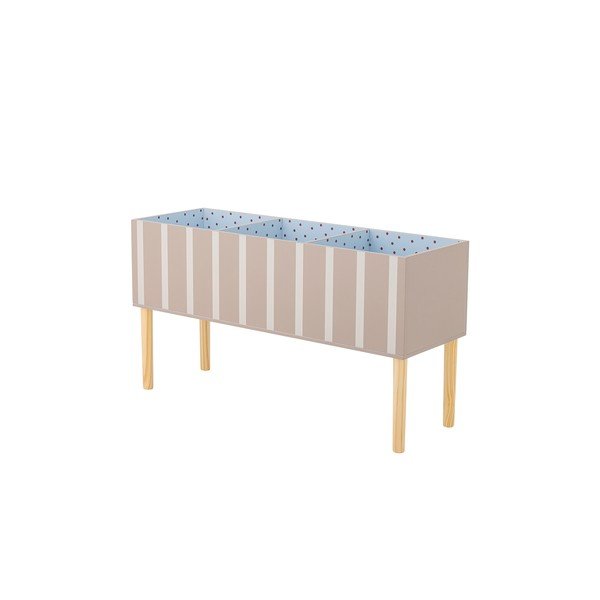 Libreria per bambini beige 90x50x30 cm Salam – Bloomingville Mini-image-3