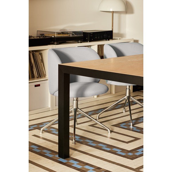 Tavolo da pranzo con piano in rovere massiccio 75x180 cm Alma – Teulat-image-3