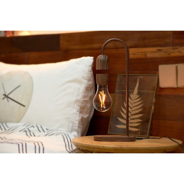 Lampada da tavolo nera (altezza 36,5 cm) Evaro - Gingko-image-3